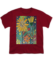 Load image into Gallery viewer, Autumn Flowers - Youth T-Shirt
