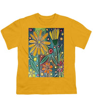Load image into Gallery viewer, Autumn Flowers - Youth T-Shirt
