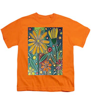 Load image into Gallery viewer, Autumn Flowers - Youth T-Shirt
