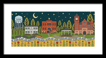 Load image into Gallery viewer, Bloom and Grow Mural City Night - Framed Print
