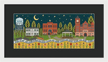 Load image into Gallery viewer, Bloom and Grow Mural City Night - Framed Print

