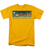 Load image into Gallery viewer, Bloom and Grow Mural City Night - Men's T-Shirt  (Regular Fit)
