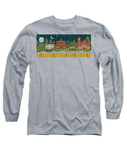 Load image into Gallery viewer, Bloom and Grow Mural City Night - Long Sleeve T-Shirt
