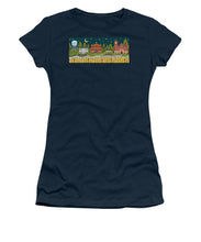 Load image into Gallery viewer, Bloom and Grow Mural City Night - Women's T-Shirt
