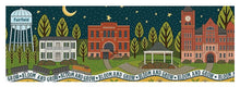 Load image into Gallery viewer, Bloom and Grow Mural City Night - Yoga Mat
