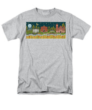 Load image into Gallery viewer, Bloom and Grow Mural City Night - Men's T-Shirt  (Regular Fit)
