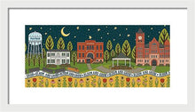 Load image into Gallery viewer, Bloom and Grow Mural City Night - Framed Print
