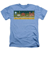 Load image into Gallery viewer, Bloom and Grow Mural City Night - Heathers T-Shirt
