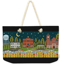 Load image into Gallery viewer, Bloom and Grow Mural City Night - Weekender Tote Bag
