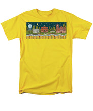 Load image into Gallery viewer, Bloom and Grow Mural City Night - Men's T-Shirt  (Regular Fit)
