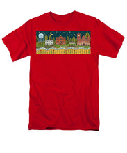 Load image into Gallery viewer, Bloom and Grow Mural City Night - Men's T-Shirt  (Regular Fit)
