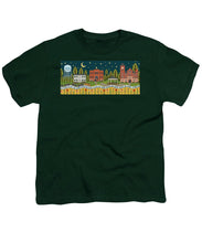 Load image into Gallery viewer, Bloom and Grow Mural City Night - Youth T-Shirt

