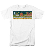 Load image into Gallery viewer, Bloom and Grow Mural City Night - Men's T-Shirt  (Regular Fit)
