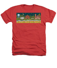 Load image into Gallery viewer, Bloom and Grow Mural City Night - Heathers T-Shirt
