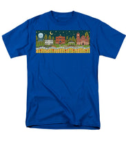 Load image into Gallery viewer, Bloom and Grow Mural City Night - Men's T-Shirt  (Regular Fit)
