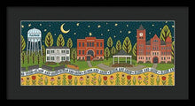 Load image into Gallery viewer, Bloom and Grow Mural City Night - Framed Print
