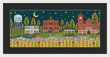 Load image into Gallery viewer, Bloom and Grow Mural City Night - Framed Print
