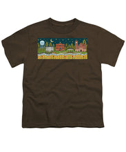 Load image into Gallery viewer, Bloom and Grow Mural City Night - Youth T-Shirt
