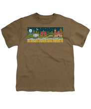 Load image into Gallery viewer, Bloom and Grow Mural City Night - Youth T-Shirt
