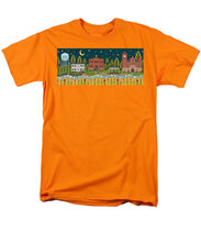 Load image into Gallery viewer, Bloom and Grow Mural City Night - Men's T-Shirt  (Regular Fit)
