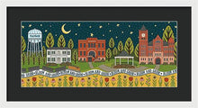 Load image into Gallery viewer, Bloom and Grow Mural City Night - Framed Print
