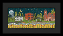 Load image into Gallery viewer, Bloom and Grow Mural City Night - Framed Print
