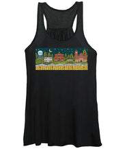 Load image into Gallery viewer, Bloom and Grow Mural City Night - Women's Tank Top
