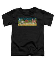 Load image into Gallery viewer, Bloom and Grow Mural City Night - Toddler T-Shirt
