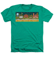 Load image into Gallery viewer, Bloom and Grow Mural City Night - Heathers T-Shirt
