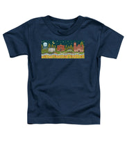 Load image into Gallery viewer, Bloom and Grow Mural City Night - Toddler T-Shirt
