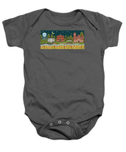 Load image into Gallery viewer, Bloom and Grow Mural City Night - Baby One-Piece
