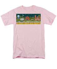 Load image into Gallery viewer, Bloom and Grow Mural City Night - Men's T-Shirt  (Regular Fit)
