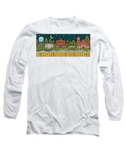 Load image into Gallery viewer, Bloom and Grow Mural City Night - Long Sleeve T-Shirt
