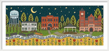 Load image into Gallery viewer, Bloom and Grow Mural City Night - Framed Print
