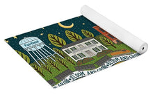 Load image into Gallery viewer, Bloom and Grow Mural City Night - Yoga Mat
