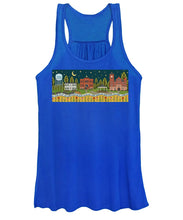 Load image into Gallery viewer, Bloom and Grow Mural City Night - Women's Tank Top

