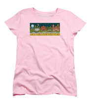 Load image into Gallery viewer, Bloom and Grow Mural City Night - Women's T-Shirt (Standard Fit)
