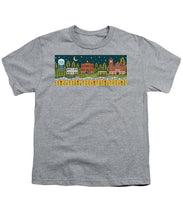 Load image into Gallery viewer, Bloom and Grow Mural City Night - Youth T-Shirt
