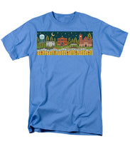 Load image into Gallery viewer, Bloom and Grow Mural City Night - Men's T-Shirt  (Regular Fit)
