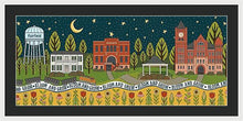 Load image into Gallery viewer, Bloom and Grow Mural City Night - Framed Print
