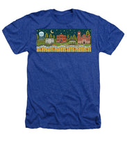 Load image into Gallery viewer, Bloom and Grow Mural City Night - Heathers T-Shirt
