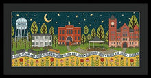 Load image into Gallery viewer, Bloom and Grow Mural City Night - Framed Print
