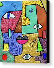 Load image into Gallery viewer, Deconstructed Faces - Canvas Print
