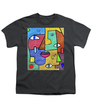 Load image into Gallery viewer, Deconstructed Faces - Youth T-Shirt
