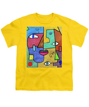 Load image into Gallery viewer, Deconstructed Faces - Youth T-Shirt
