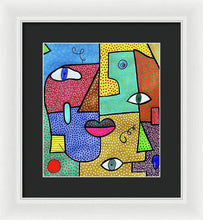 Load image into Gallery viewer, Deconstructed Faces - Framed Print
