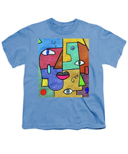 Load image into Gallery viewer, Deconstructed Faces - Youth T-Shirt
