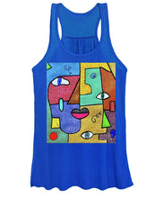 Load image into Gallery viewer, Deconstructed Faces - Women&#39;s Tank Top
