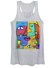 Load image into Gallery viewer, Deconstructed Faces - Women&#39;s Tank Top
