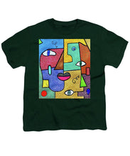 Load image into Gallery viewer, Deconstructed Faces - Youth T-Shirt
